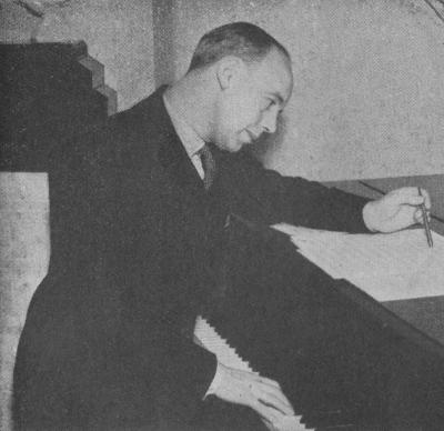 George Scott-Wood composing